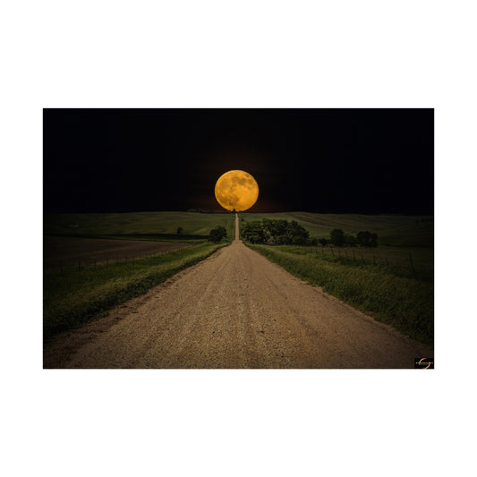 Road To Nowhere: Supermoon Poster